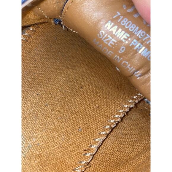 J75 By Jump Mens Primo Oxford Dress Shoes Round Toe Medium Dark Denim Size 9 - Picture 4 of 6